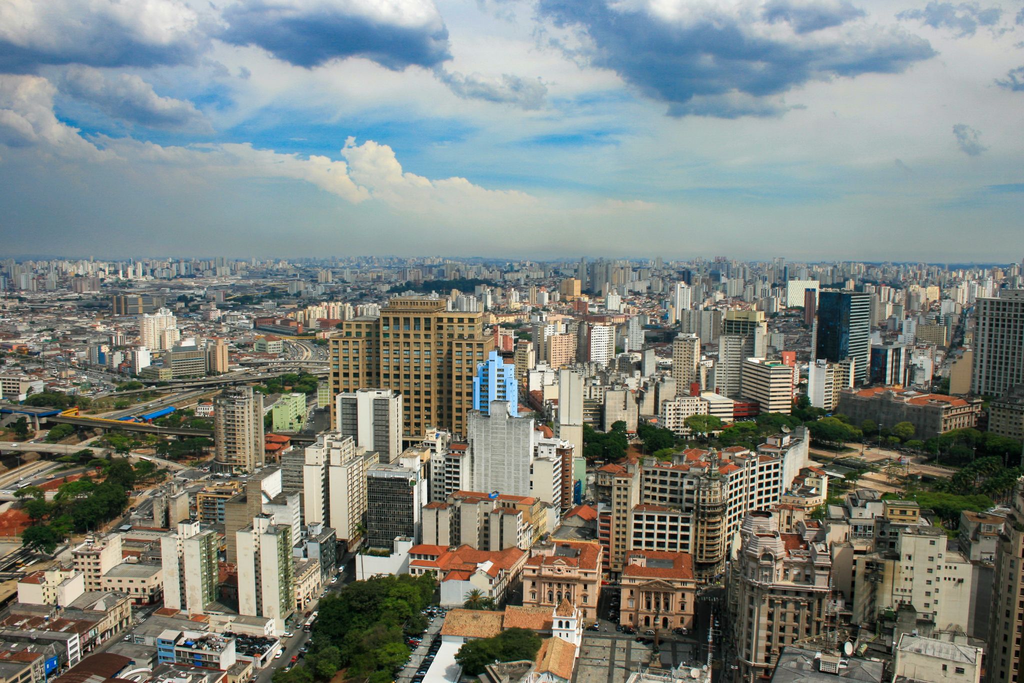 View from Edifício Altino Arantes, January  2007