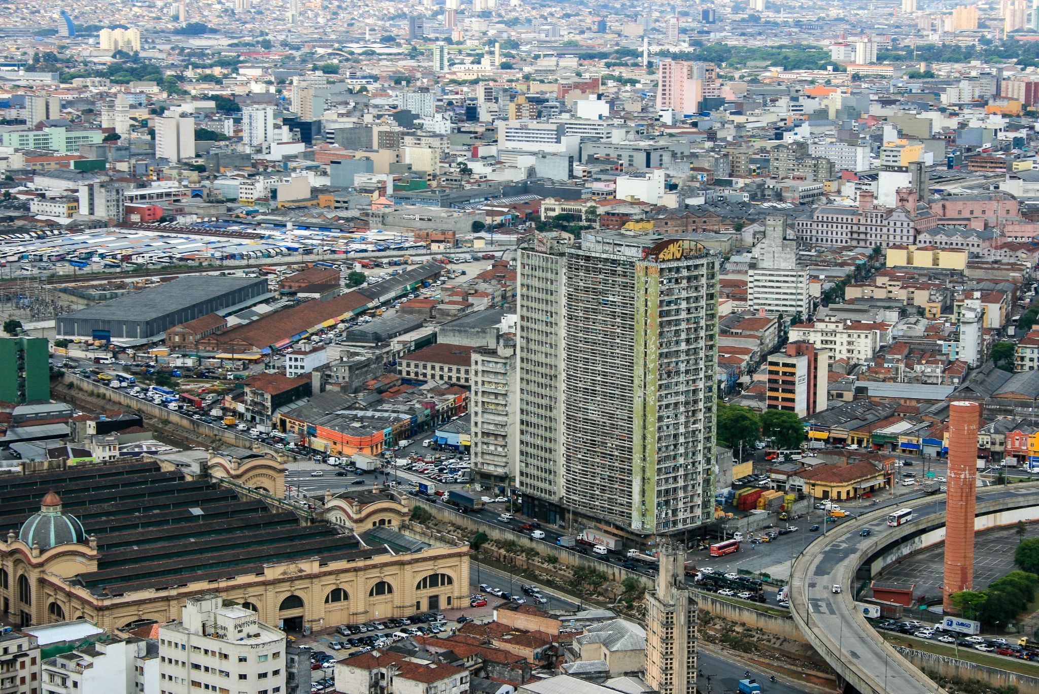 View from Edifício Altino Arantes, January  2007