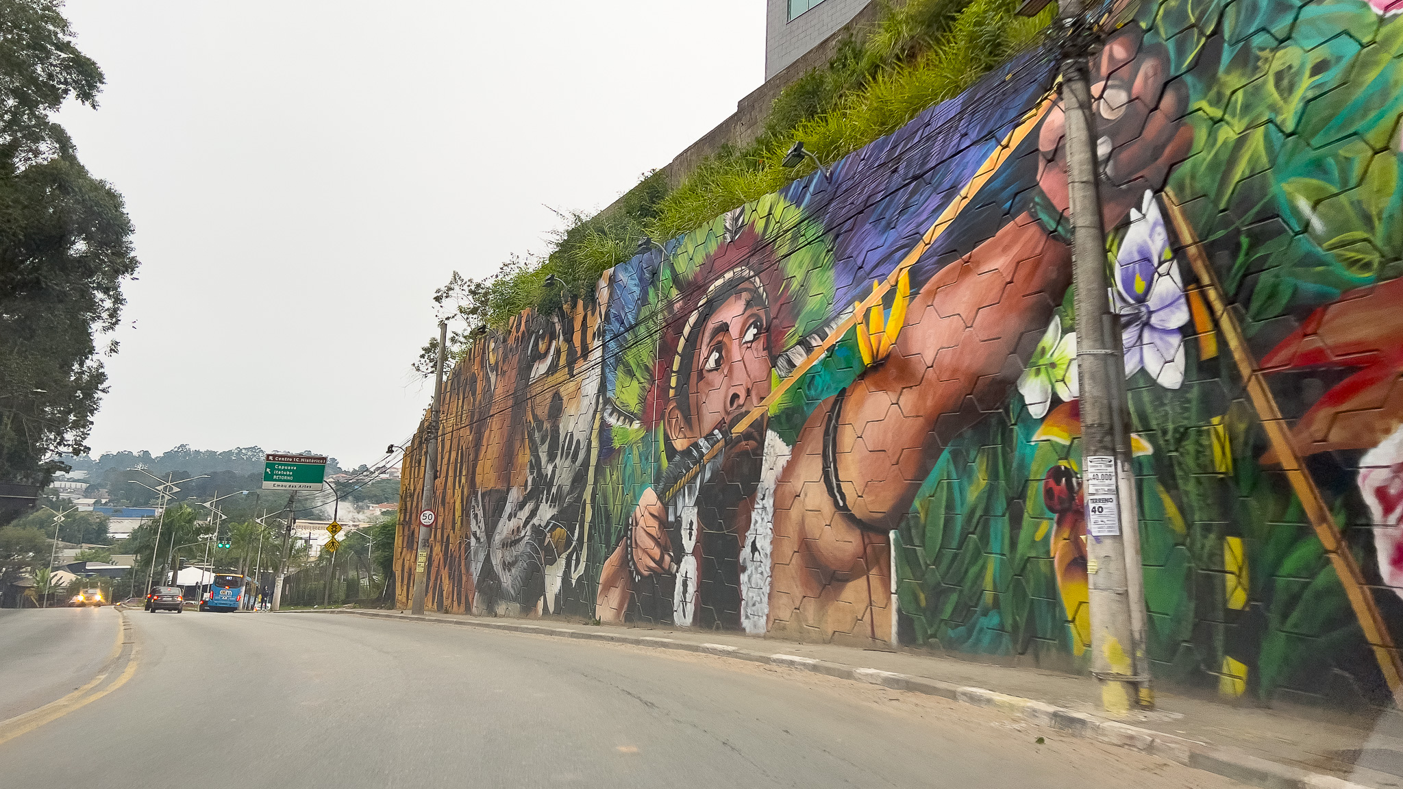 Brazil through the car window