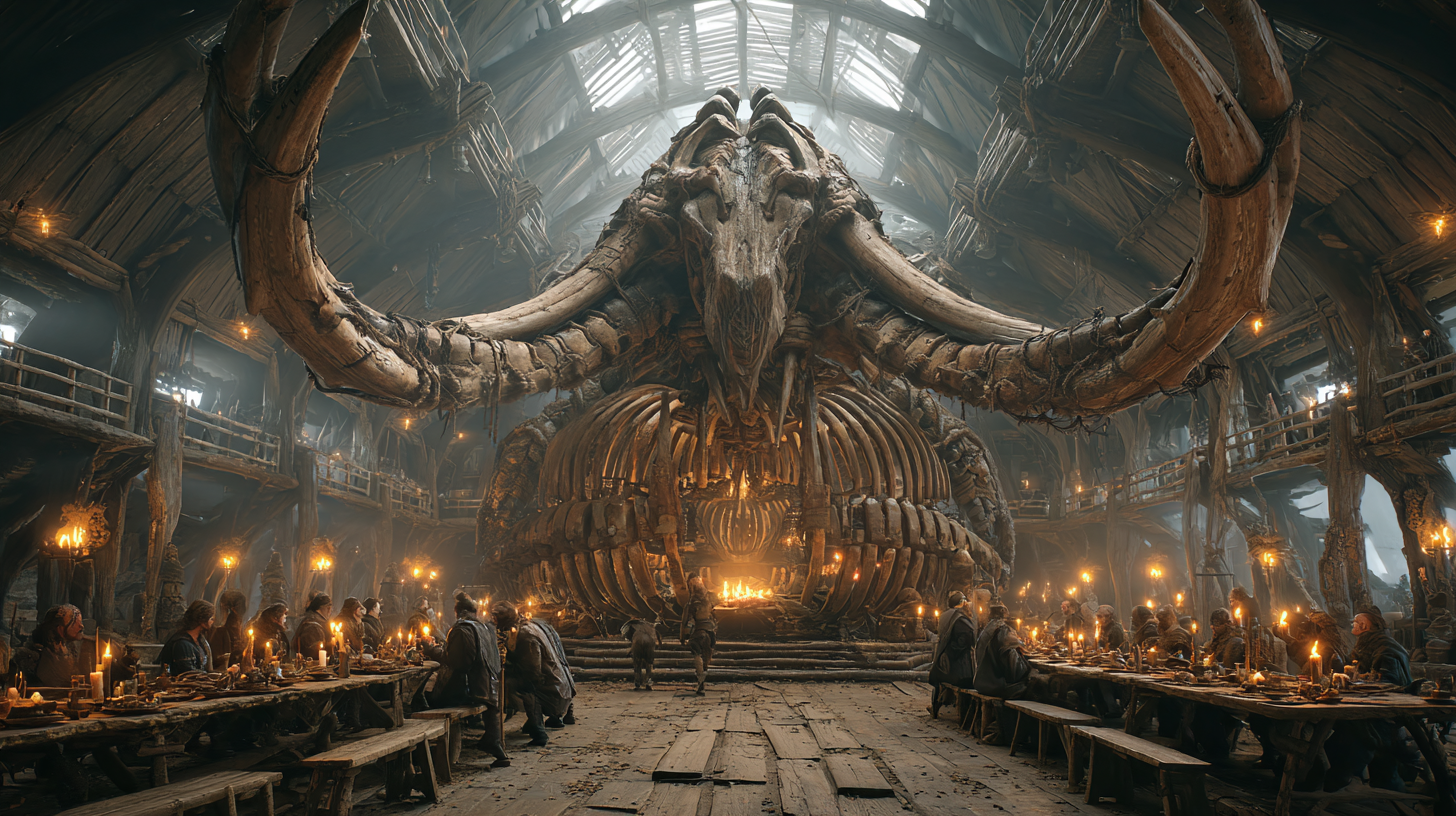 Enormous Viking longhouse built inside a giant mechanical bea 9e96f1de 181b 4a2e 8d5c 3fb04dd467b5 2