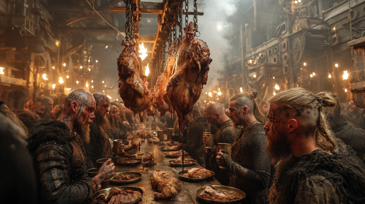 Over the top Viking celebration inside a steampunk longhouse  47ddcca6 a2de 4c65 9c39 712d67dd24f5 0