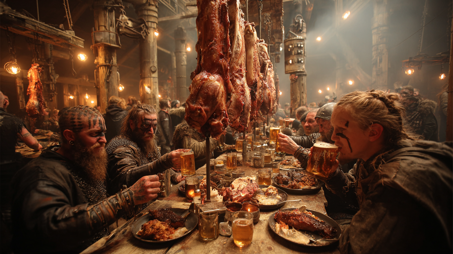Over the top Viking celebration inside a steampunk longhouse  47ddcca6 a2de 4c65 9c39 712d67dd24f5 3
