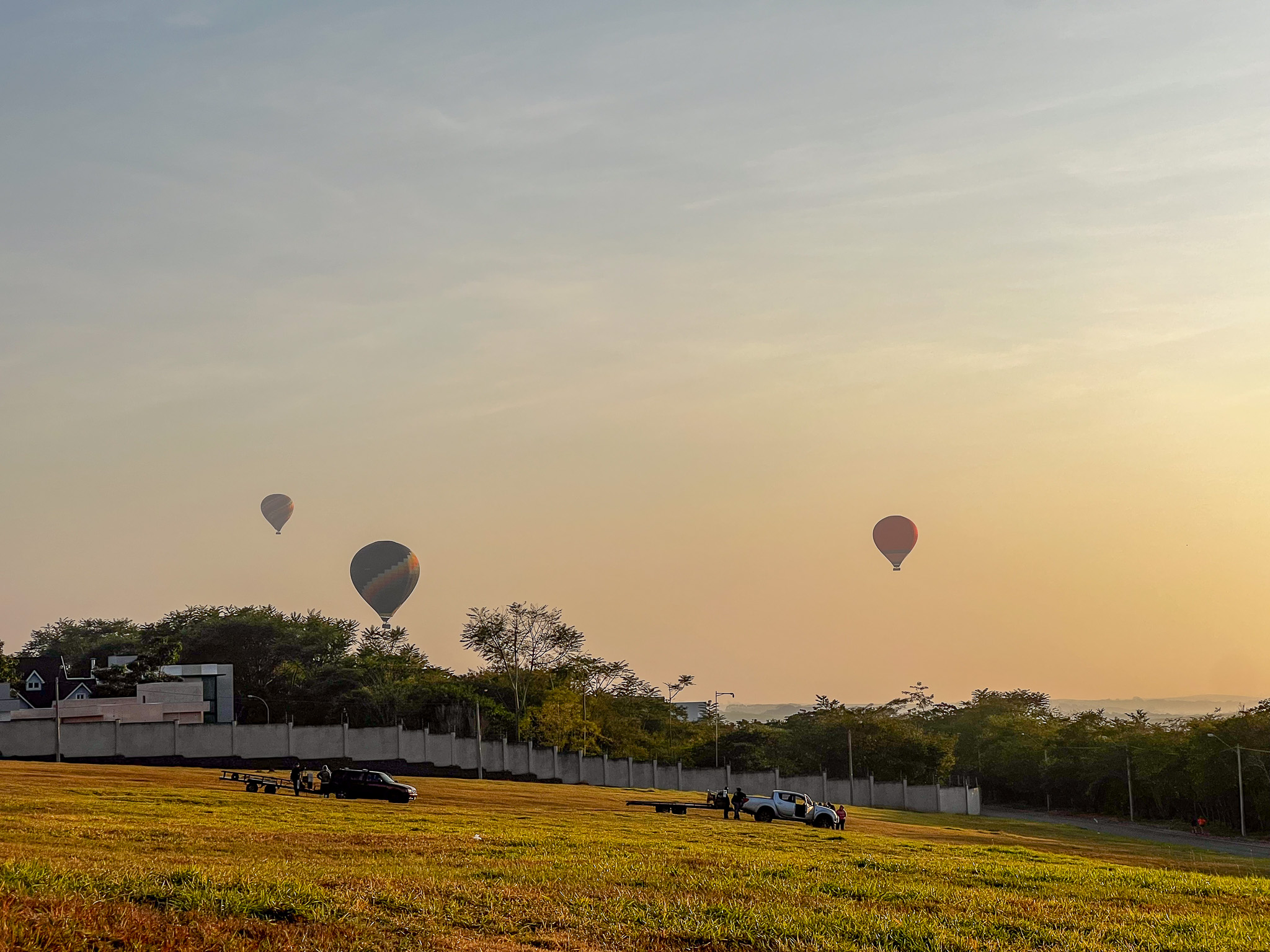 Balooning in Boituva, São Paulo